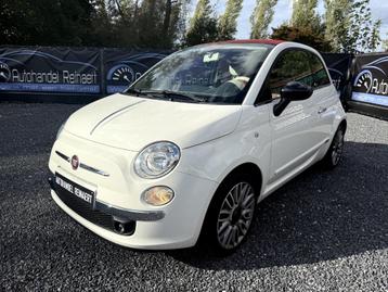 Fiat 500c 1.2i, 2014, 31.000km, Airco, Cabrio, Pdc+ Garantie beschikbaar voor biedingen