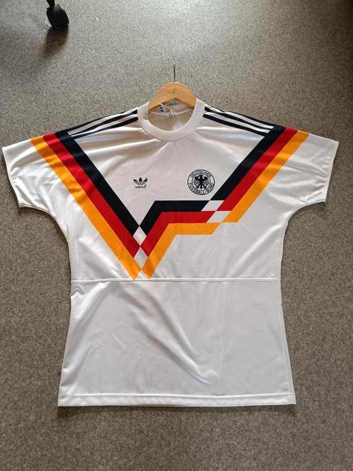 West-Duitsland Retro Home Shirt 1988-1990 Adidas Official, Verzamelen, Sportartikelen en Voetbal, Gebruikt, Shirt, Ophalen of Verzenden