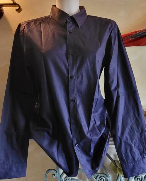 HUGO BOSS Extra slim fit katoenen overhemd L (41/42) **NIEUW, Kleding | Heren, Overhemden, Zo goed als nieuw, Halswijdte 41/42 (L)
