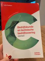 Bedrijskunde en technische bedrijfsvoering- Oefeningen, Boeken, Studieboeken en Cursussen, Ophalen of Verzenden, Nieuw, Hoger Onderwijs