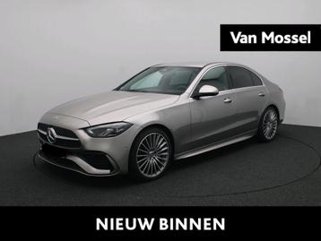 Mercedes-Benz C Berline 180 AMG Line + 360 CAMERA + LEDER +  beschikbaar voor biedingen