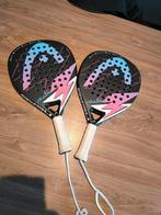 2 Padel Rackets, Sport en Fitness, Padel, Ophalen, Zo goed als nieuw