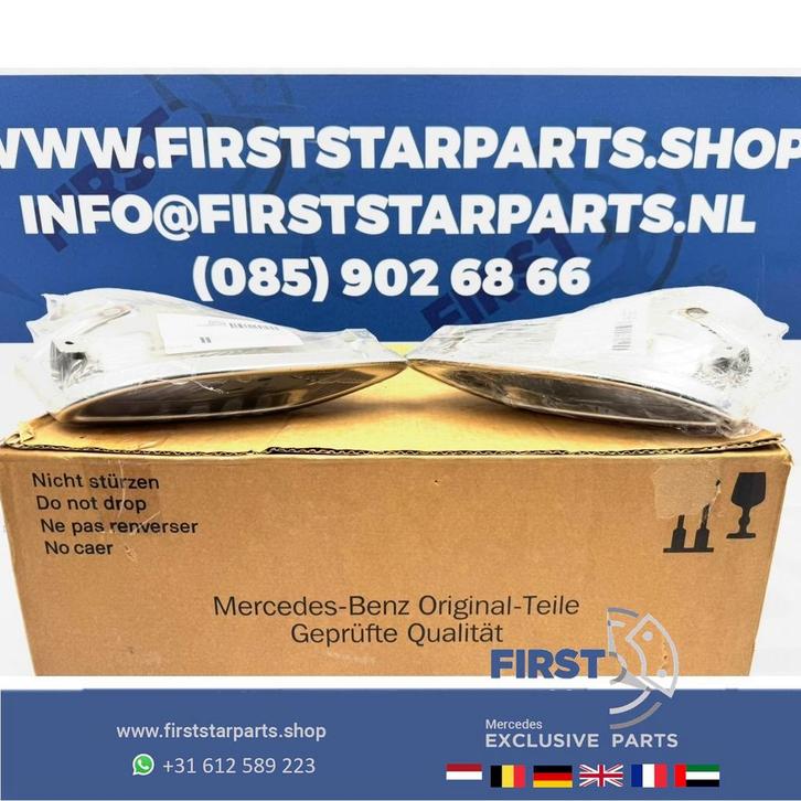 W176 W246 W117 UITLAATSIERSTUKKEN LINKS + RECHTS A2464900327, Auto diversen, Tuning en Styling, Ophalen of Verzenden