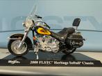 Maisto Harley-Davidson 2000 FLSTC Heritage Softail Classic, Ophalen of Verzenden, Zo goed als nieuw, Maisto