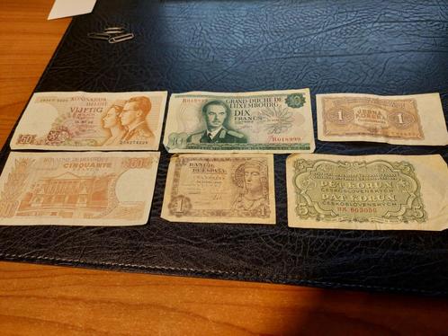 oude bankbiljetten Europese landen, Postzegels en Munten, Bankbiljetten | Europa | Niet-Eurobiljetten, Los biljet, Overige landen