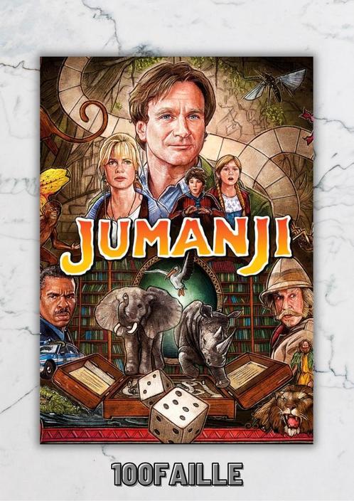 Jumanji-poster, Verzamelen, Posters, Nieuw, Film en Tv, Rechthoekig Staand, Ophalen of Verzenden