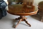 ronde uitschuifbare houten tafel   118 cm diameter, Enlèvement