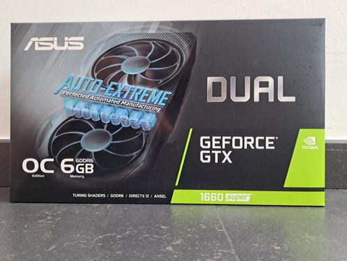 Grafische kaart ASUS GeForce GTX 1660 super Dual, Informatique & Logiciels, Cartes vidéo, Utilisé, Nvidia, PCI-Express 3.0, GDDR6