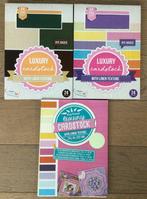 Luxury cardstock with linen texture, Enlèvement ou Envoi, Comme neuf, Papier ou Carton, Autres marques