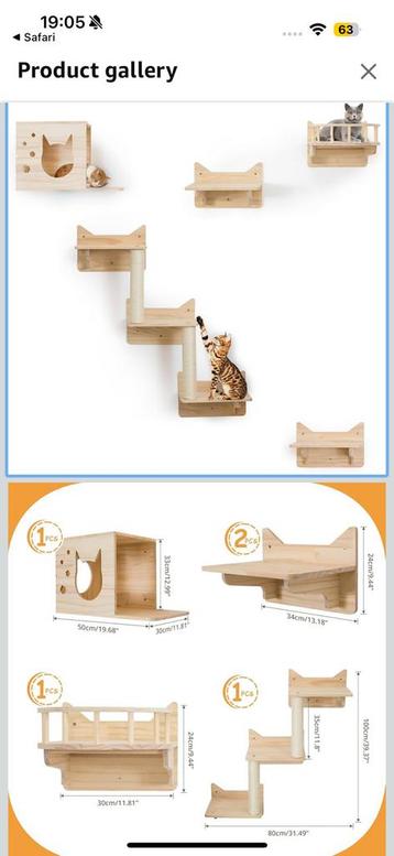 Miuzmore cat wall mounted beschikbaar voor biedingen