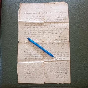 Muiterij op "De Ruyter" manuscript  beschikbaar voor biedingen