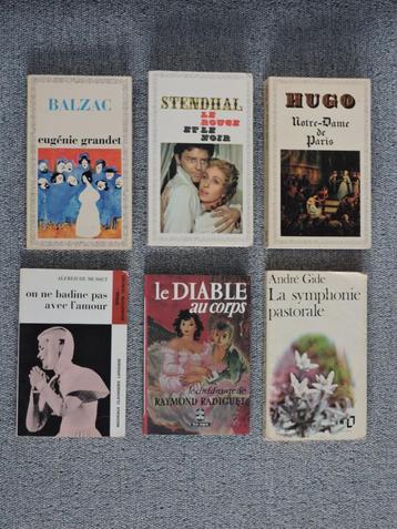 GRANDS CLASSIQUES Lot de livres anciens " Littérature "  beschikbaar voor biedingen