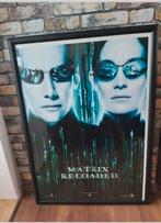 XL Matrix poster canvas print, ingelijst, achter glas, Ophalen of Verzenden, Print