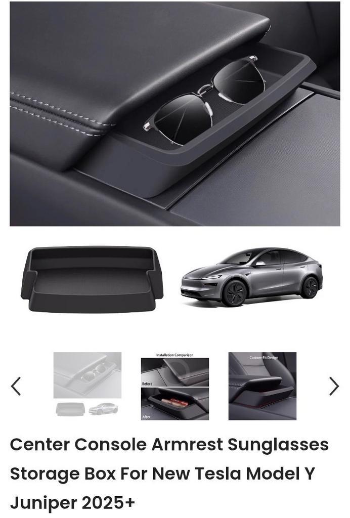 Tesla model 3/Y organizer voor zonnebril., Auto diversen, Auto-accessoires, Nieuw, Ophalen