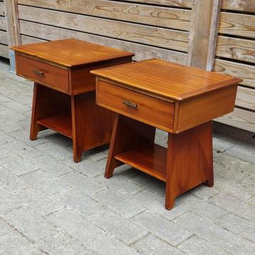 Tables de chevets Art Déco vintage H.Pander & Zonen 1920's  beschikbaar voor biedingen