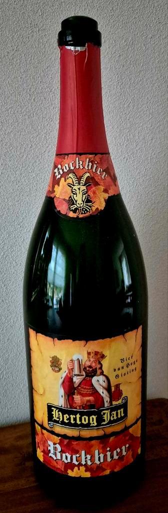 Lege fles 3 Ltr Hertog Jan Bockbier collector's item 1998 beschikbaar voor biedingen