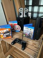PS4 + manette + 4 jeux + son logitec + tv LG 3d&lunettes 3d, Games en Spelcomputers, Ophalen, Zo goed als nieuw, Met 1 controller