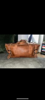 Lederen weekendtas, Bruin, Minder dan 40 cm, Minder dan 35 cm, Zo goed als nieuw