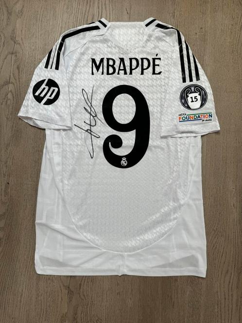 Gesigneerd shirt Kylian Mbappe, Collections, Articles de Sport & Football, Neuf, Maillot, Enlèvement ou Envoi