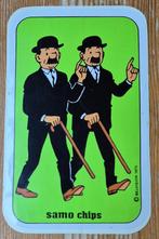 Kuifje sticker Samo Chips 1973 Hergé Tintin, Ophalen of Verzenden, Kuifje, Zo goed als nieuw, Plaatje, Poster of Sticker