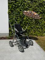 Vintage lederen kinderwagen, Kinderen en Baby's, Kinderwagens en Combinaties, Ophalen