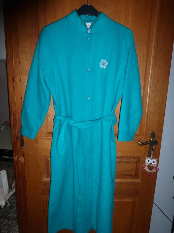 Lange badjas voor dames T: M, Kleding | Dames, Gelegenheidskleding, Zo goed als nieuw, Groen, Ophalen of Verzenden