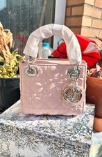 Lady dior tas (lichtroze), Handtassen en Accessoires, Tassen | Damestassen, Ophalen of Verzenden, Nieuw, Roze, Handtas