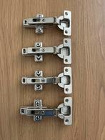 4x SALICE scharnieren met veer, Doe-het-zelf en Bouw, Ophalen of Verzenden, Zo goed als nieuw, Scharnier