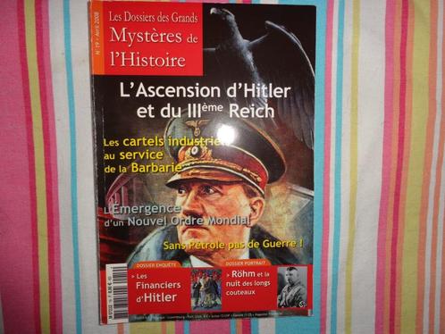 Les dossiers des  grands Mystères de l'histoire n19/2008, Boeken, Tijdschriften en Kranten, Gelezen, Overige typen, Ophalen