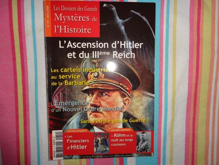 Les dossiers des  grands Mystères de l'histoire n19/2008, Boeken, Tijdschriften en Kranten, Gelezen, Overige typen, Ophalen of Verzenden