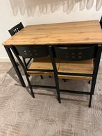 Keuken tafel met 4 Stoelen, Huis en Inrichting, Ophalen, Zo goed als nieuw