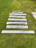 8 Belgische blauwsteen dorpels, Bricolage & Construction, Briques, Enlèvement, Utilisé, Pierres naturelles