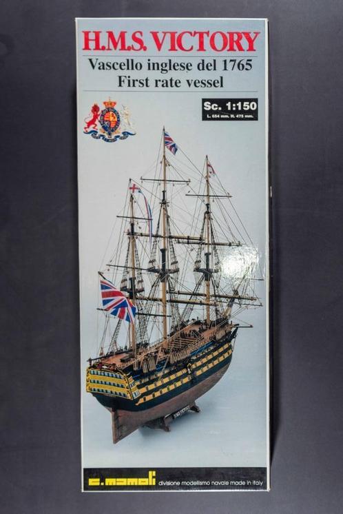 HMS Victory de Mamoli à l'échelle 1/150, Hobby & Loisirs créatifs, Modélisme | Bateaux & Navires, Neuf, 1:50 à 1:200, Autres marques
