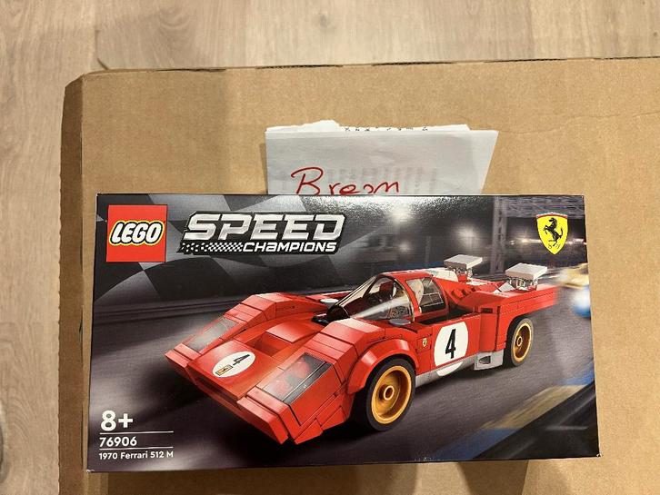 lego 76906 1970 Ferrari 512M, Enfants & Bébés, Jouets | Duplo & Lego, Neuf, Lego, Ensemble complet, Envoi