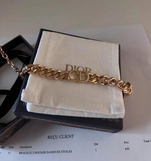 Authentique bracelet Christian Dior DANSEUSE ÉTOILE, Bijoux, Sacs & Beauté, Bracelets, Comme neuf, Envoi