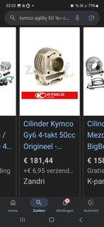 Kymco agility 50 16+ oem splinternieuwe origineel cilinder, Ophalen of Verzenden, Nieuw, Cilinder, Kymco