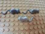 LEGO DIEREN  - 3X RAT MET STAART, Ophalen of Verzenden, Zo goed als nieuw, Losse stenen, Lego