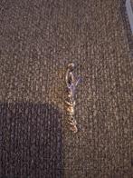 Navelpiercing, Handtassen en Accessoires, Piercings, Ophalen of Verzenden, Zo goed als nieuw, Navelpiercing