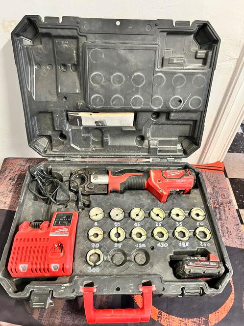 Milwaukee crimper, Auto diversen, Autogereedschap, Zo goed als nieuw, Ophalen
