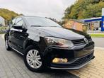 Volkswagen Polo Polo 1.0i Trendline BMT (bj 2016), Auto's, Gebruikt, Euro 6, Zwart, Leder