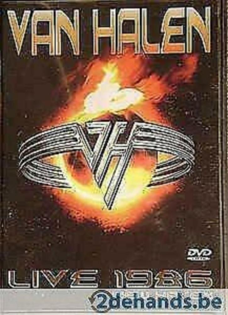 Van Halen - live 1986 - Nieuw/sealed, Cd's en Dvd's, Dvd's | Muziek en Concerten, Nieuw in verpakking, Muziek en Concerten, Alle leeftijden
