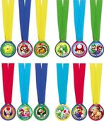 12 Super Mario Medailles, Hobby & Loisirs créatifs, Articles de fête, Enlèvement ou Envoi, Article de fête, Neuf