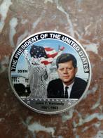 Prachtige siermunt van de overleden president Kennedy, Postzegels en Munten, Munten | Amerika, Ophalen of Verzenden