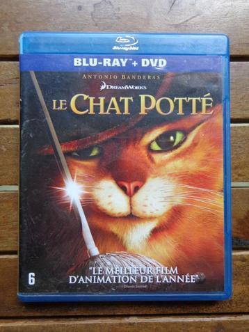 )))  Bluray et DVD  Le Chat Potté  //  Dreamworks  ((( beschikbaar voor biedingen