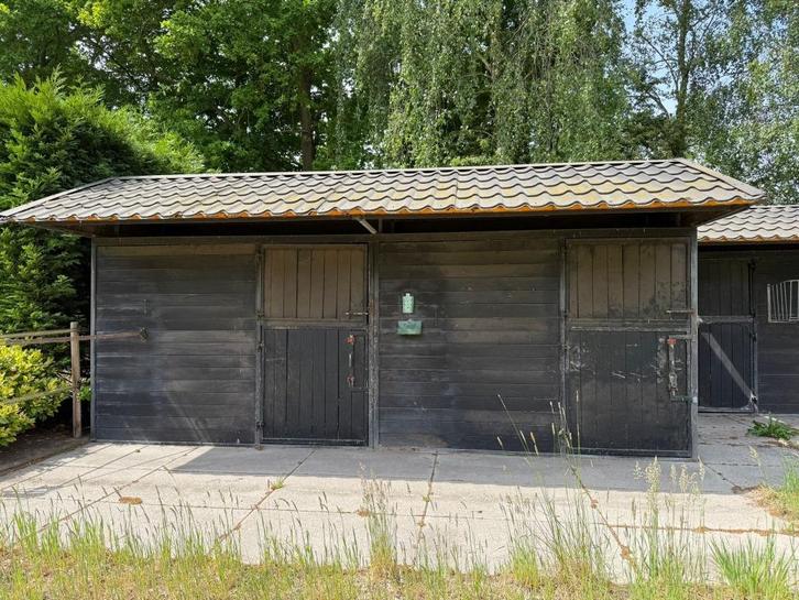 Buitenstal | 2 boxen 3000 x 3000mm | Gebruikt, Dieren en Toebehoren, Stalling en Weidegang, Opfok, Stalling, Weidegang, Accessoires