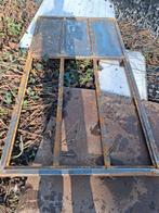 Porte metalique en carré de 40. Brute, Ophalen, IJzer