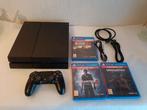 Playstation 4 (1TB) + 3 games, Gebruikt, Ophalen of Verzenden, Met harde schijf, 1 TB