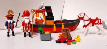 Playmobil 5206 Saint Nicolas Boat Set in zeer goede staat. beschikbaar voor biedingen