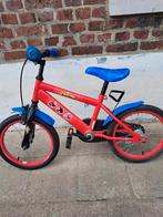 Kinderfiets spiderman 16 inch met zijwieltjes, Fietsen en Brommers, Ophalen, Zo goed als nieuw, Zijwieltjes