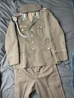 DDR NVA unteroffizier cap, jas en broek, Verzamelen, Militaria | Algemeen, Verzenden, Landmacht, Kleding of Schoenen